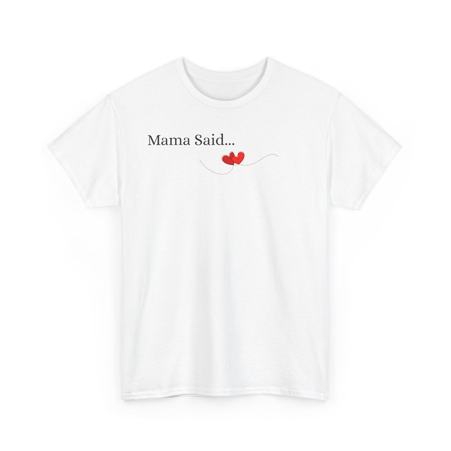 Unisex Heart Heavy Cotton Tee $24.00