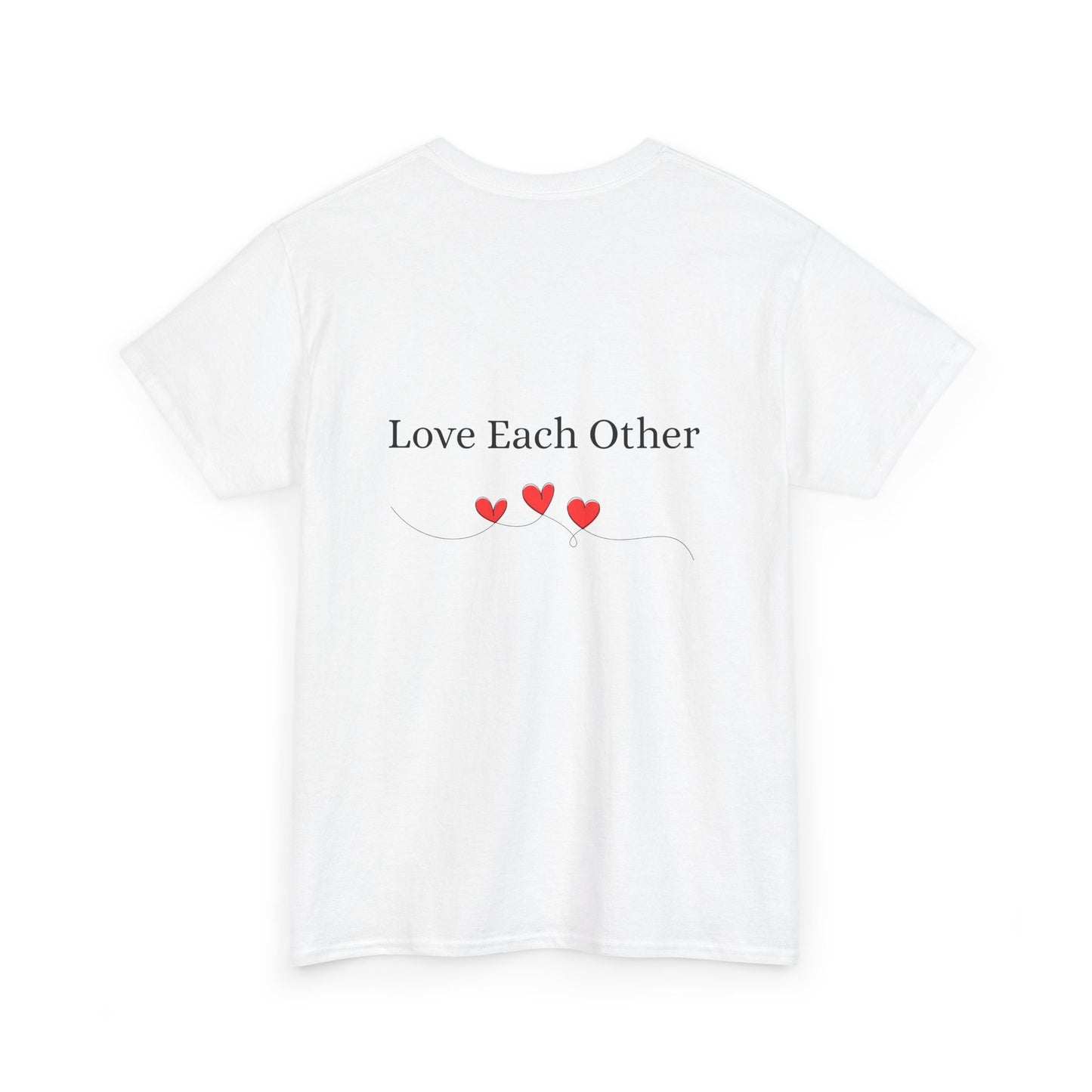 Unisex Heart Heavy Cotton Tee $24.00