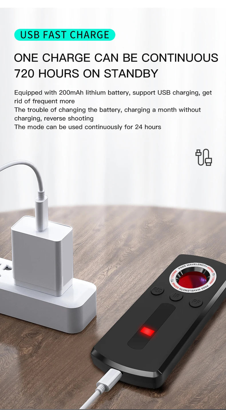 *Hidden Camera Detector Anti Spy Camera 30.00