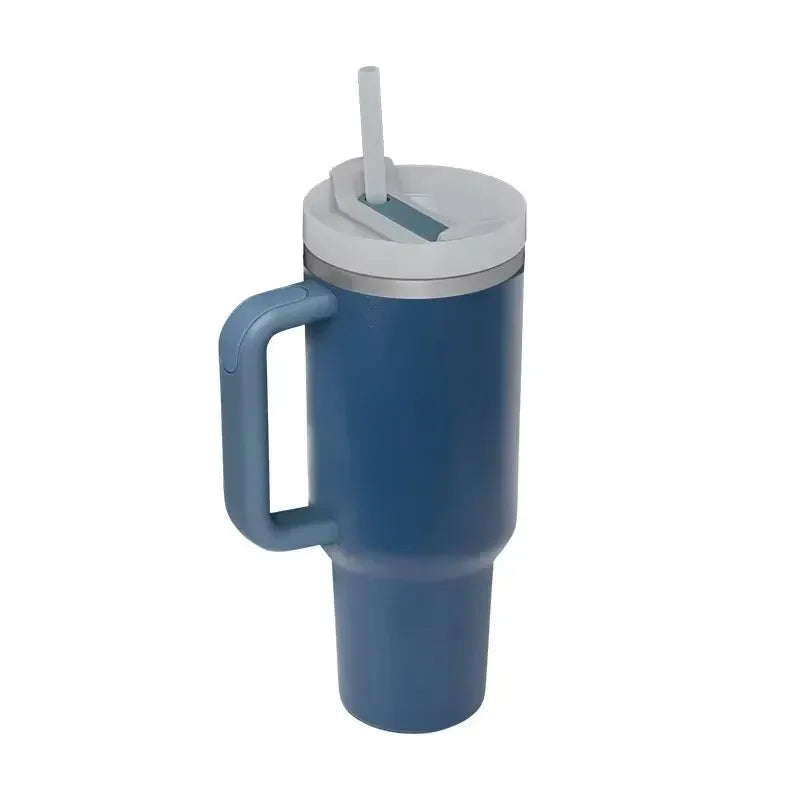 40 oz Drink Tumbler with Handle!!!! Cream 2