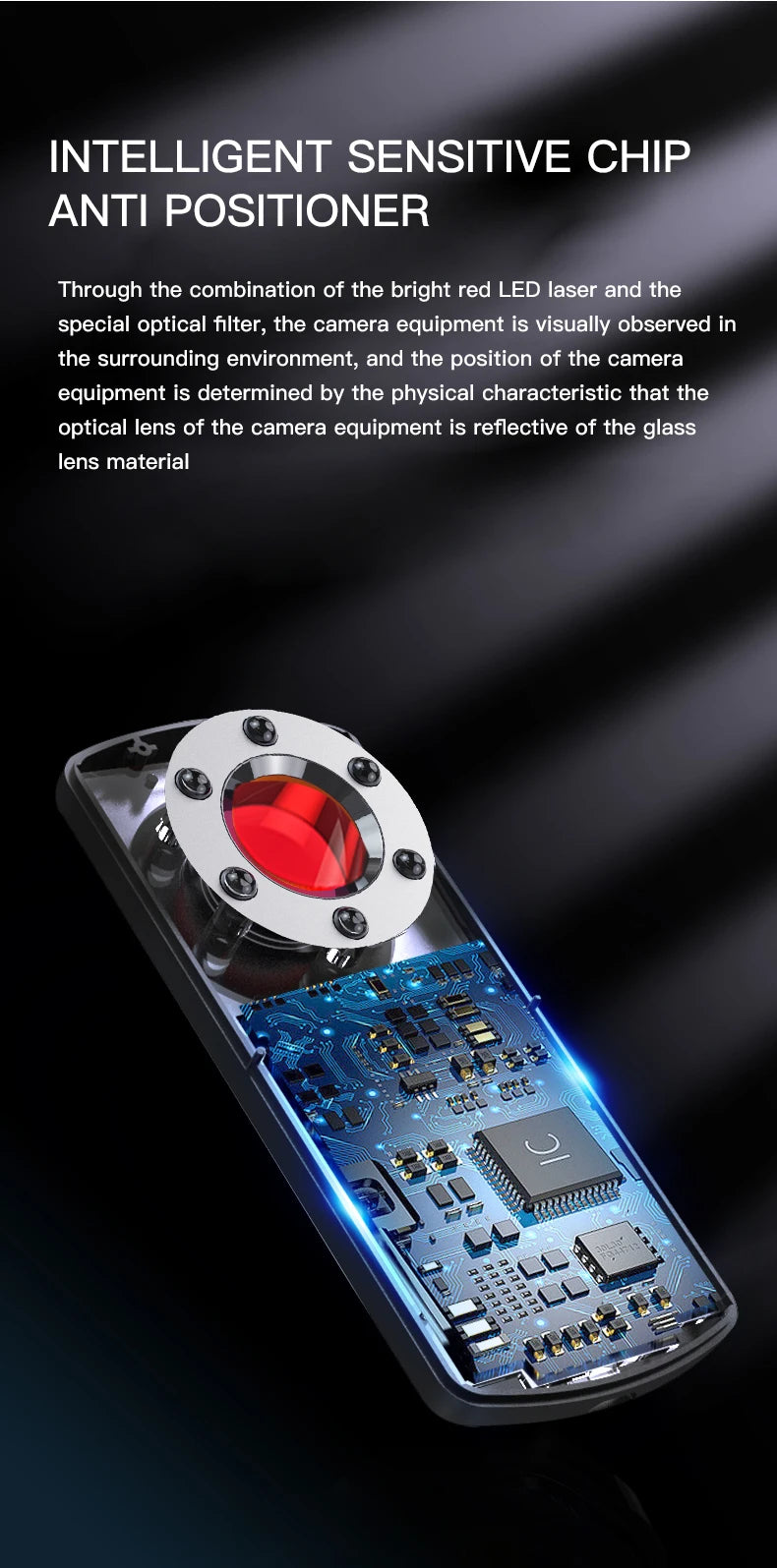 *Hidden Camera Detector Anti Spy Camera 30.00