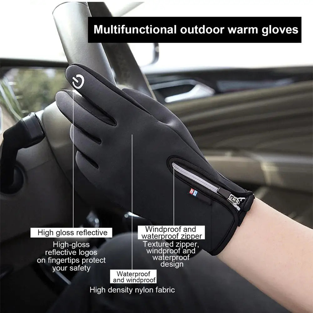 USB Rechargeable Heating Gloves Snowboard Gloves Touchscreen Winter Thermal Gloves Snow Mittens Snowboard Gloves For Ski Riding