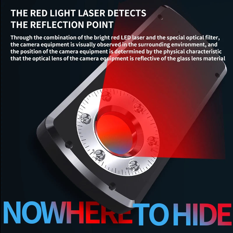 *Hidden Camera Detector Anti Spy Camera 30.00