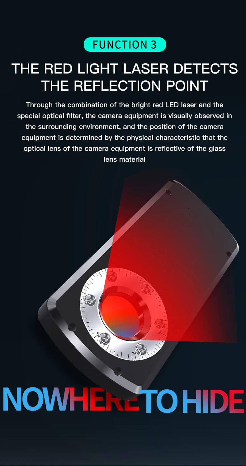 *Hidden Camera Detector Anti Spy Camera 30.00