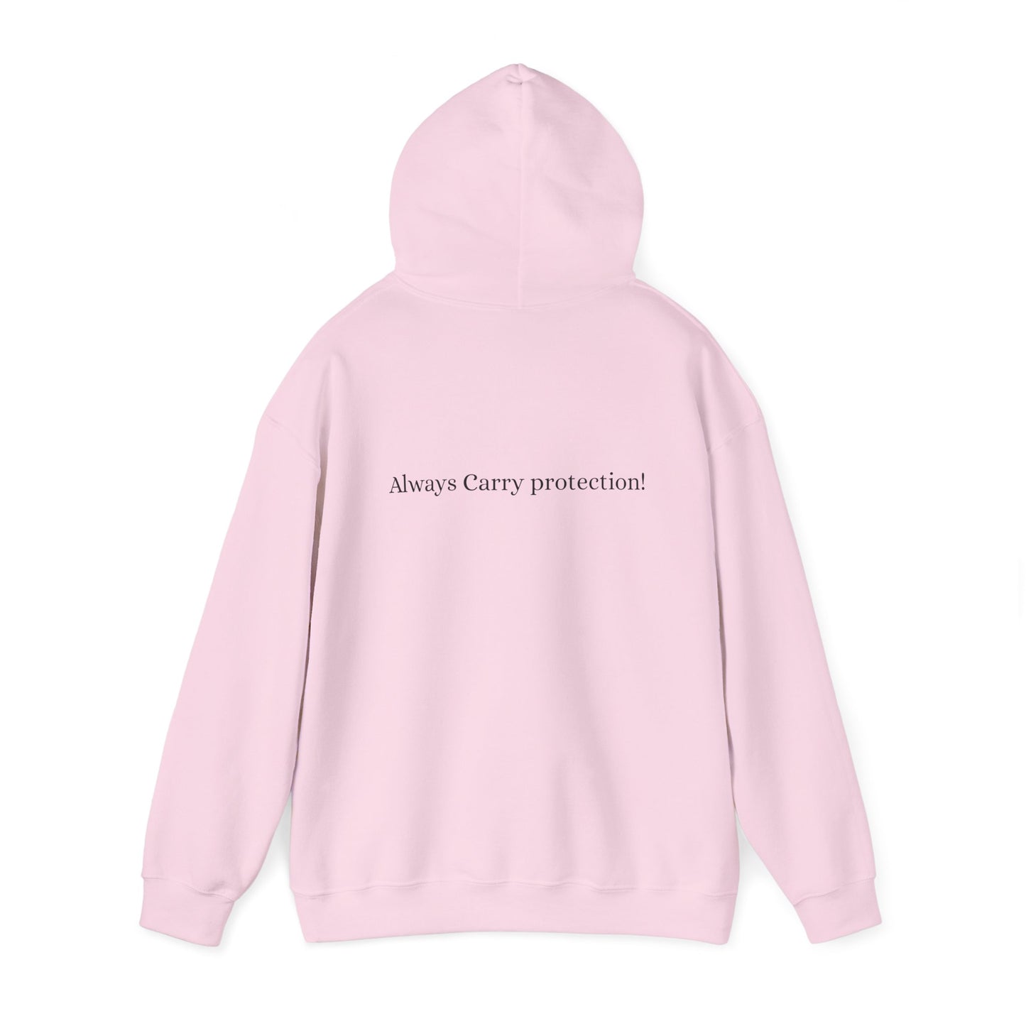 *Unisex Heavy Blend™ Hooded Sweatshirt Front and Back BLACK Print     38.00