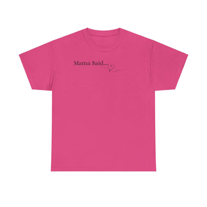 Unisex Heart Heavy Cotton Tee  $24.00