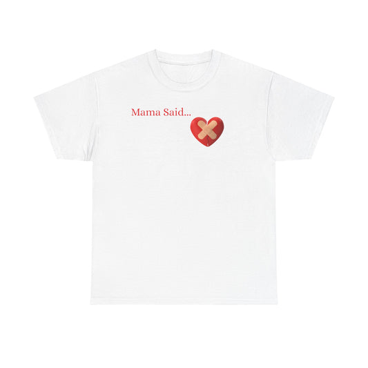Unisex Heart Heavy Cotton Tee   $24.00