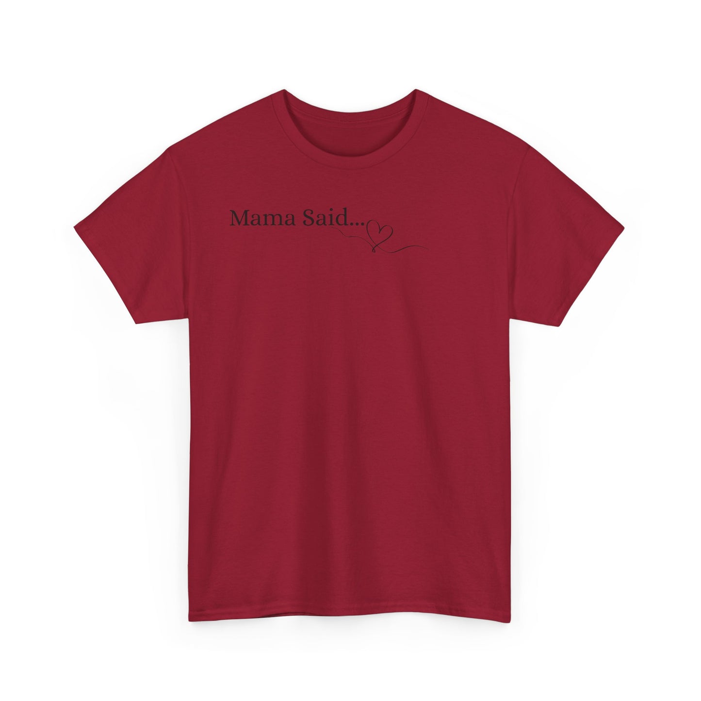 Unisex Heart Heavy Cotton Tee  $24.00
