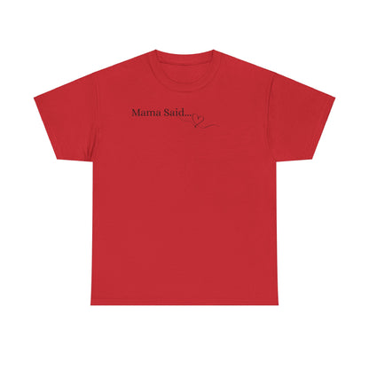 Unisex Heart Heavy Cotton Tee  $24.00