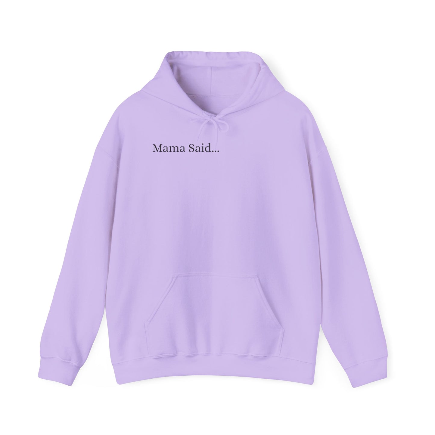 *Unisex Heavy Blend™ Hooded Sweatshirt Front and Back BLACK Print     38.00