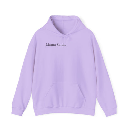 *Unisex Heavy Blend™ Hooded Sweatshirt Front and Back BLACK Print     38.00