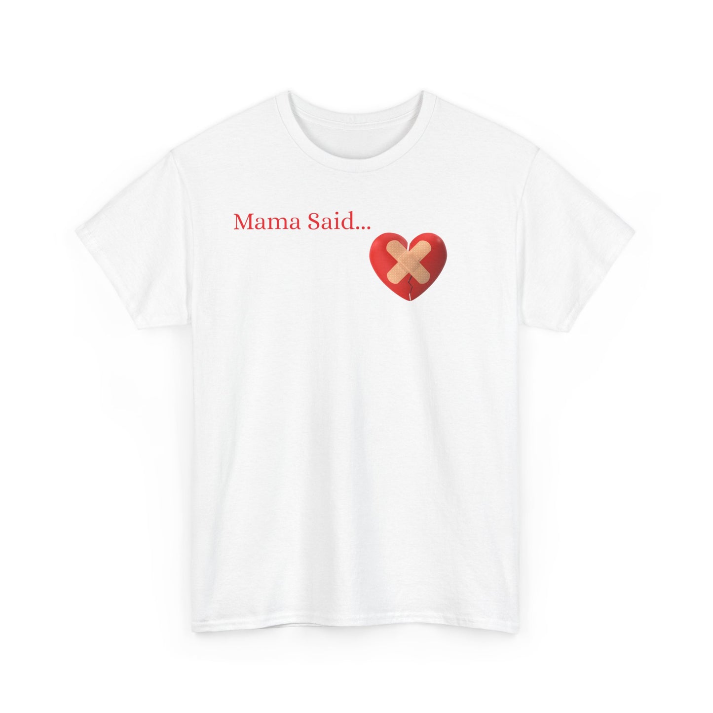Unisex Heart Heavy Cotton Tee   $24.00