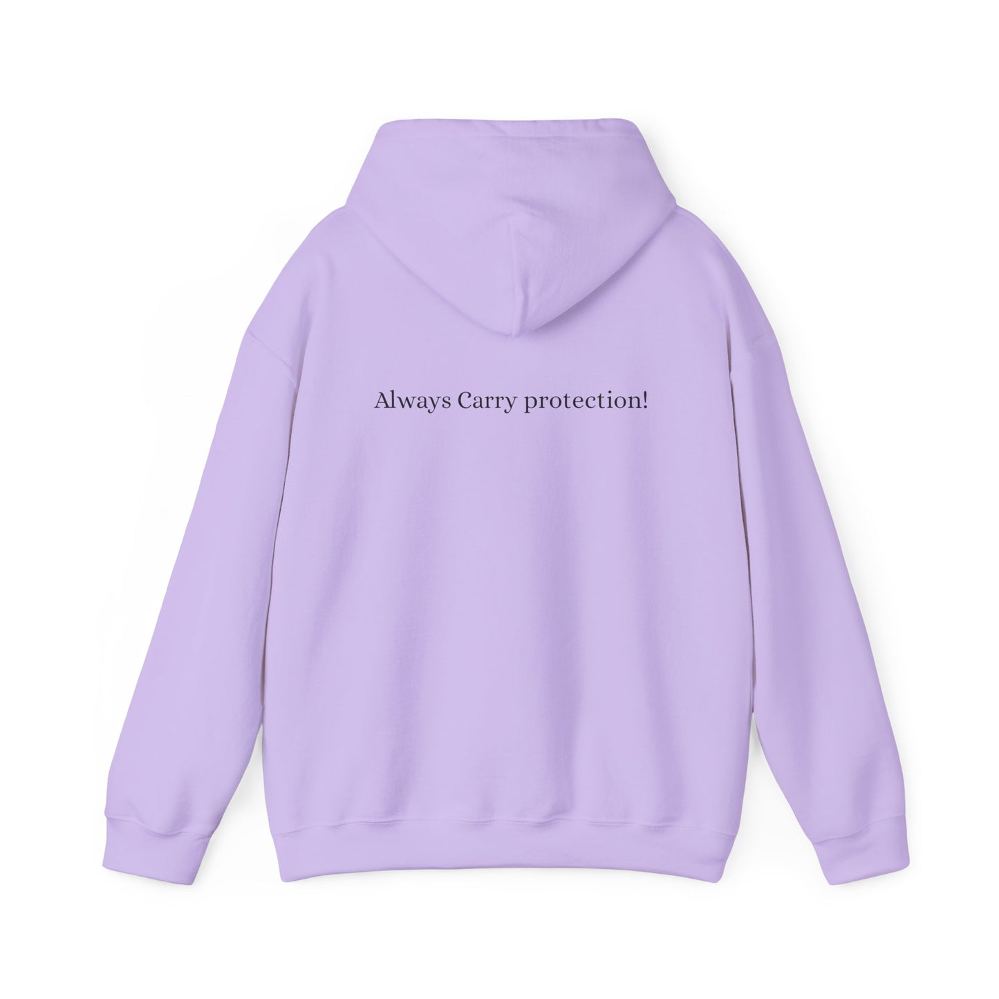 *Unisex Heavy Blend™ Hooded Sweatshirt Front and Back BLACK Print     38.00