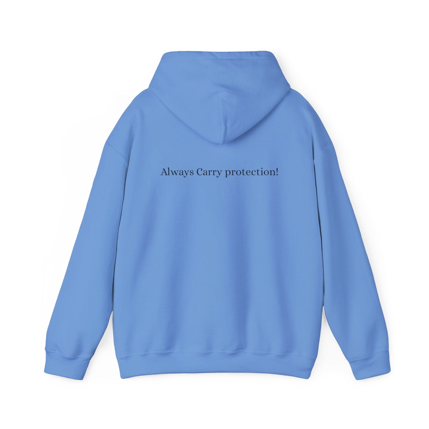 *Unisex Heavy Blend™ Hooded Sweatshirt Front and Back BLACK Print     38.00