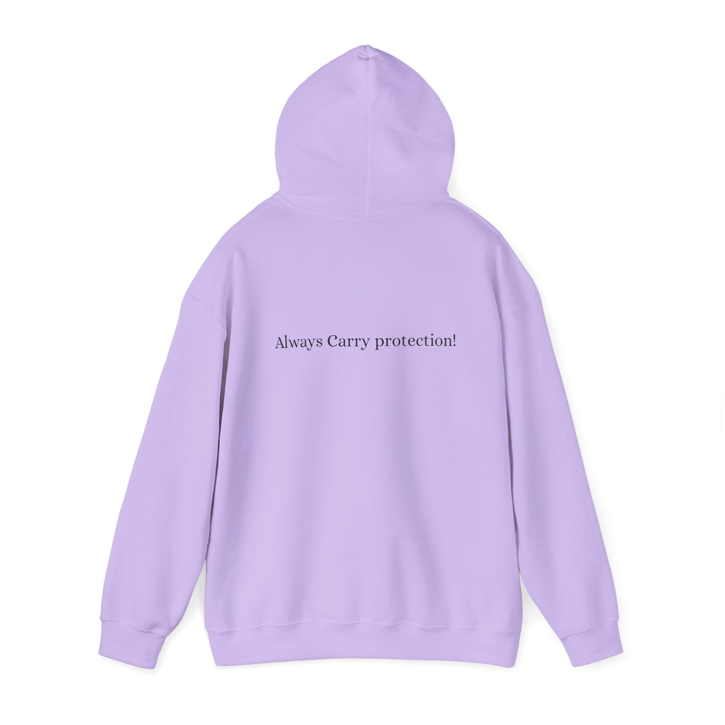 *Unisex Heavy Blend™ Hooded Sweatshirt Front and Back BLACK Print     38.00