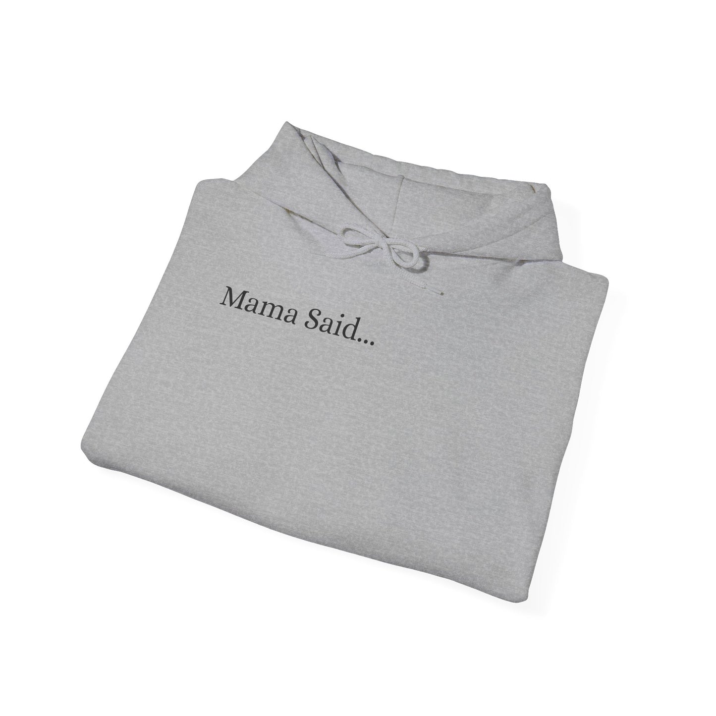 *Unisex Heavy Blend™ Hooded Sweatshirt Front and Back BLACK Print     38.00