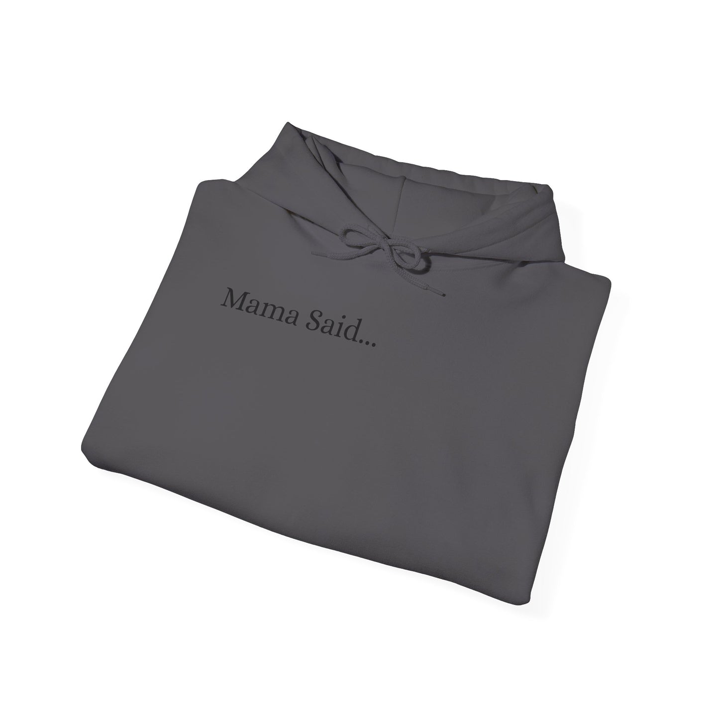 *Unisex Heavy Blend™ Hooded Sweatshirt Front and Back BLACK Print     38.00