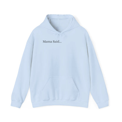 *Unisex Heavy Blend™ Hooded Sweatshirt Front and Back BLACK Print     38.00