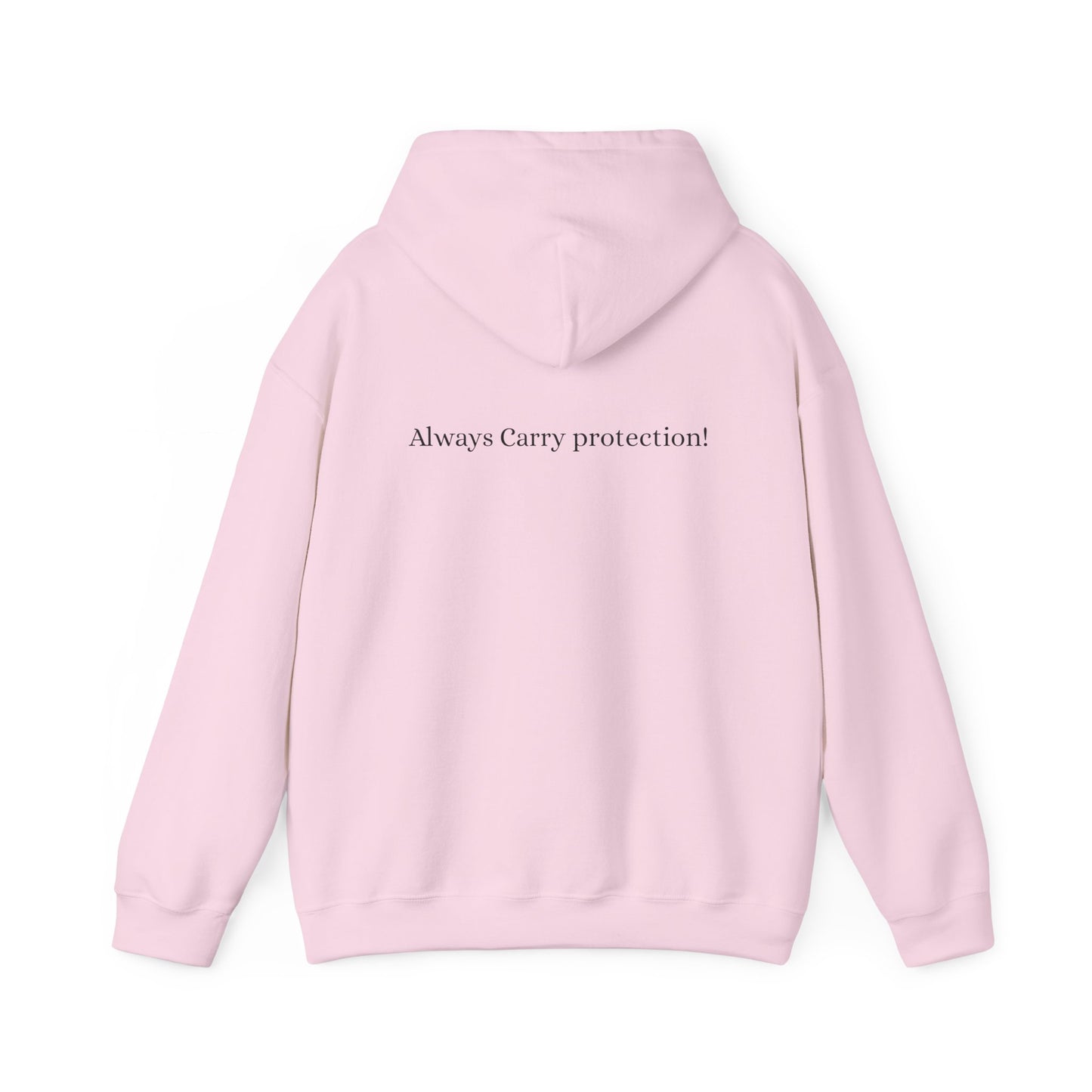 *Unisex Heavy Blend™ Hooded Sweatshirt Front and Back BLACK Print     38.00
