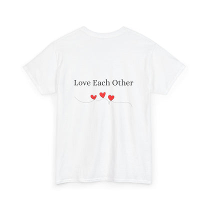 Unisex Heart Heavy Cotton Tee  $24.00