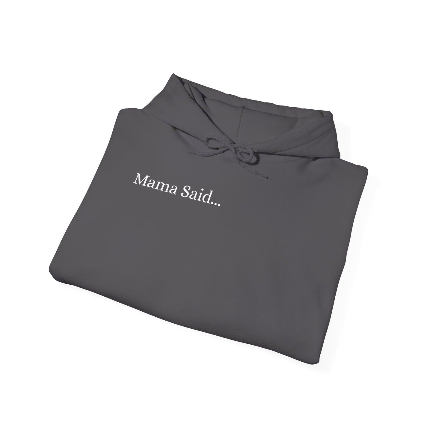 Unisex Heavy Blend™ Hooded Sweatshirt Front and Back WHITE Print   38.00