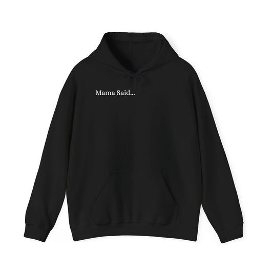 Unisex Heavy Blend™ Hooded Sweatshirt Front and Back WHITE Print   38.00