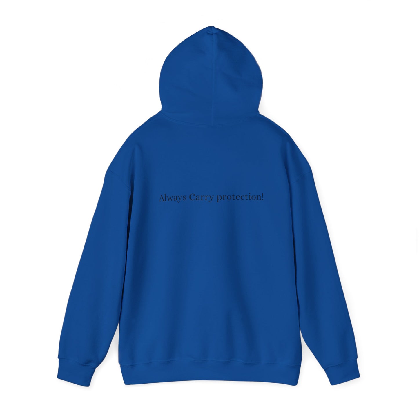 *Unisex Heavy Blend™ Hooded Sweatshirt Front and Back BLACK Print     38.00