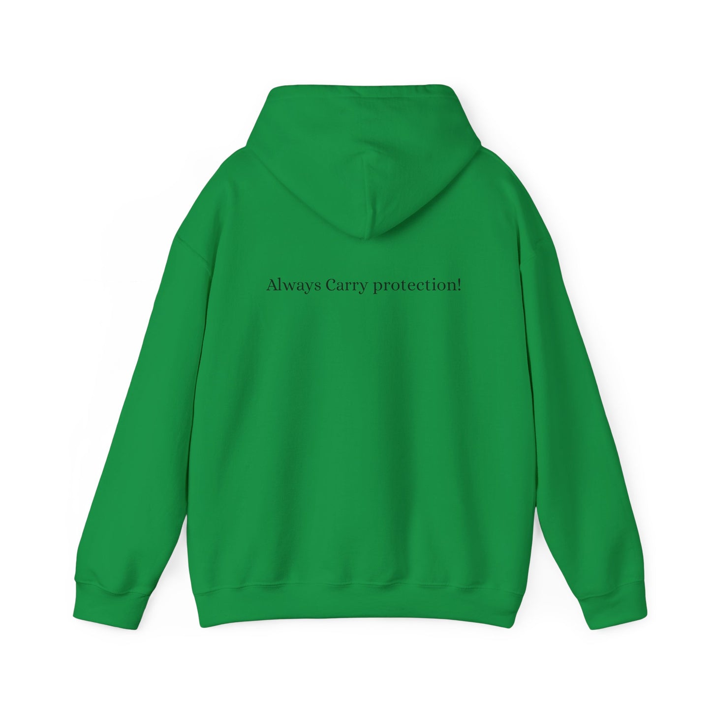 *Unisex Heavy Blend™ Hooded Sweatshirt Front and Back BLACK Print     38.00