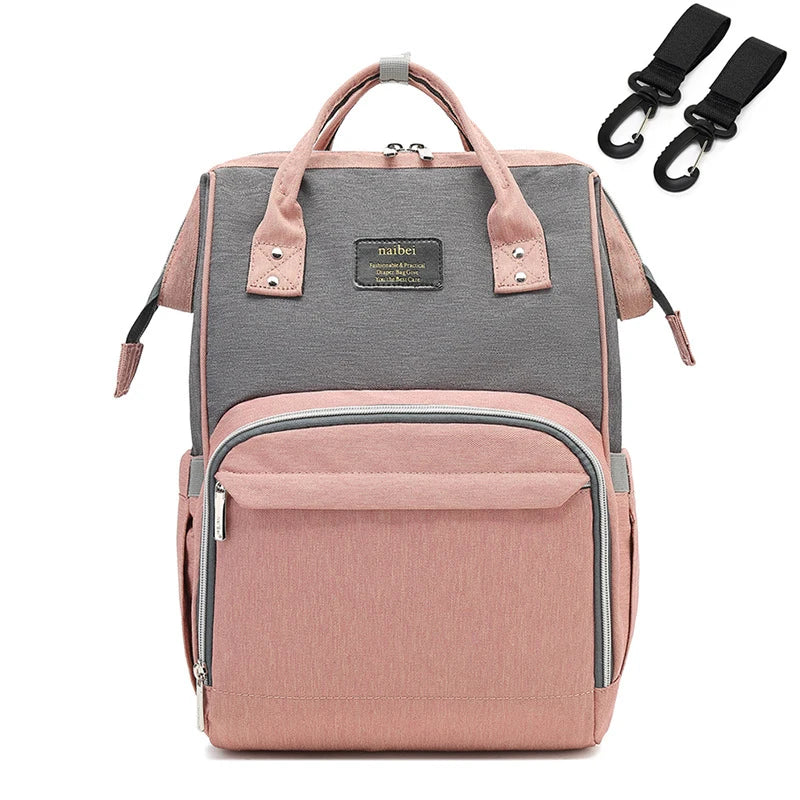 Mummy Large Capacity Backpack Bag Mom Bag Multi-function Waterproof Outdoor Travel Diaper Bags For Baby Care