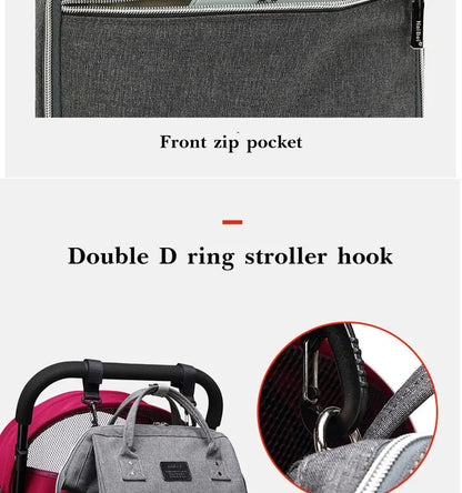 Mummy Large Capacity Backpack Bag Mom Bag Multi-function Waterproof Outdoor Travel Diaper Bags For Baby Care
