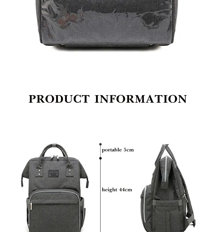 Mummy Large Capacity Backpack Bag Mom Bag Multi-function Waterproof Outdoor Travel Diaper Bags For Baby Care