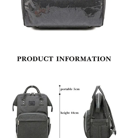 Mummy Large Capacity Backpack Bag Mom Bag Multi-function Waterproof Outdoor Travel Diaper Bags For Baby Care