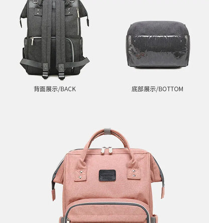 Mummy Large Capacity Backpack Bag Mom Bag Multi-function Waterproof Outdoor Travel Diaper Bags For Baby Care