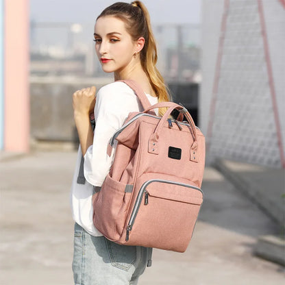 Mummy Large Capacity Backpack Bag Mom Bag Multi-function Waterproof Outdoor Travel Diaper Bags For Baby Care