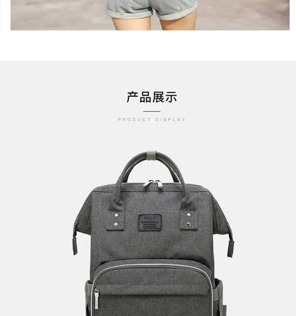 Mummy Large Capacity Backpack Bag Mom Bag Multi-function Waterproof Outdoor Travel Diaper Bags For Baby Care