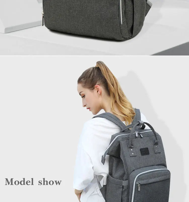 Mummy Large Capacity Backpack Bag Mom Bag Multi-function Waterproof Outdoor Travel Diaper Bags For Baby Care