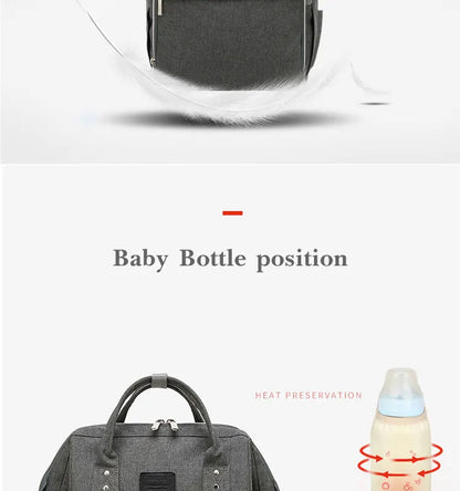 Mummy Large Capacity Backpack Bag Mom Bag Multi-function Waterproof Outdoor Travel Diaper Bags For Baby Care