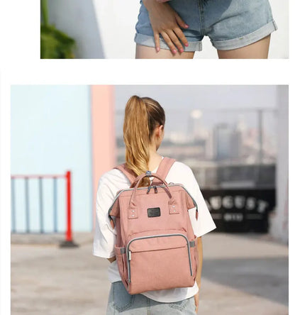 Mummy Large Capacity Backpack Bag Mom Bag Multi-function Waterproof Outdoor Travel Diaper Bags For Baby Care