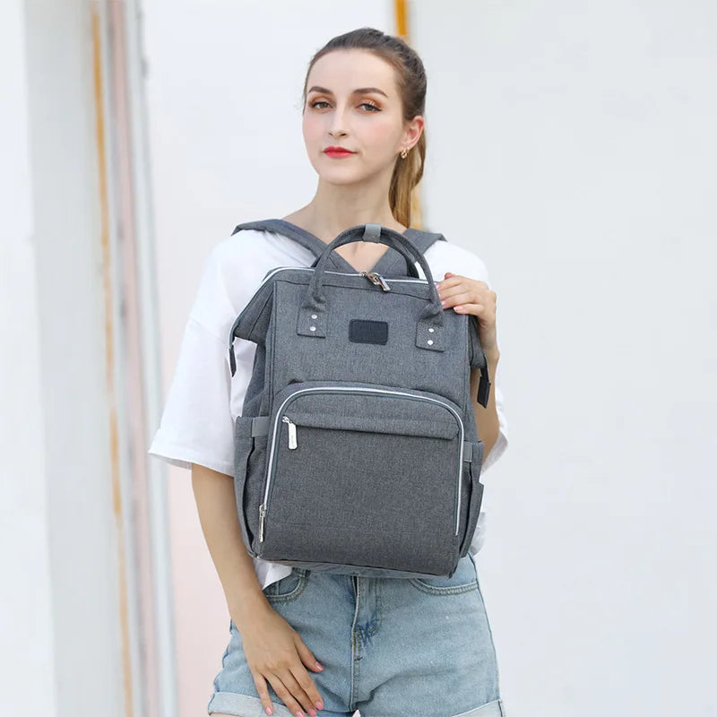 Mummy Large Capacity Backpack Bag Mom Bag Multi-function Waterproof Outdoor Travel Diaper Bags For Baby Care