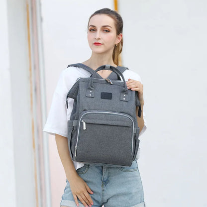Mummy Large Capacity Backpack Bag Mom Bag Multi-function Waterproof Outdoor Travel Diaper Bags For Baby Care
