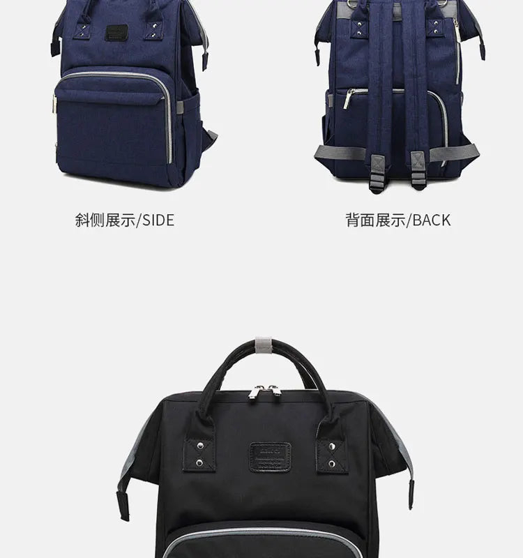 Mummy Large Capacity Backpack Bag Mom Bag Multi-function Waterproof Outdoor Travel Diaper Bags For Baby Care
