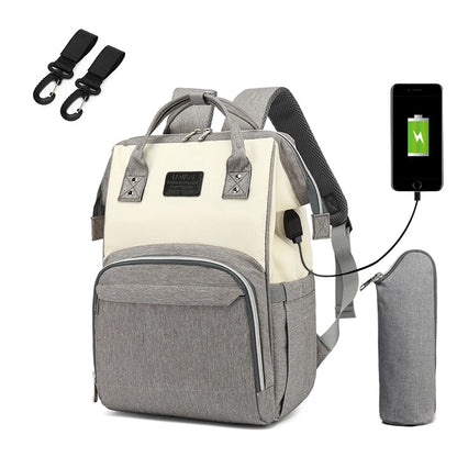 Mummy Large Capacity Backpack Bag Mom Bag Multi-function Waterproof Outdoor Travel Diaper Bags For Baby Care