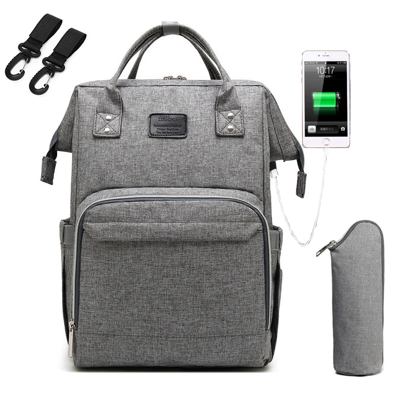 Mummy Large Capacity Backpack Bag Mom Bag Multi-function Waterproof Outdoor Travel Diaper Bags For Baby Care
