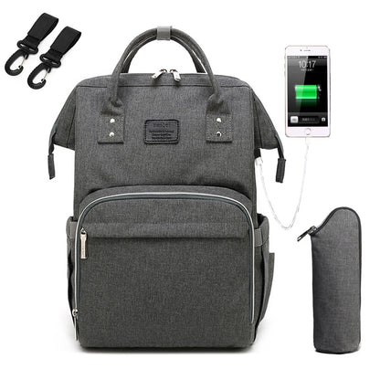 Mummy Large Capacity Backpack Bag Mom Bag Multi-function Waterproof Outdoor Travel Diaper Bags For Baby Care