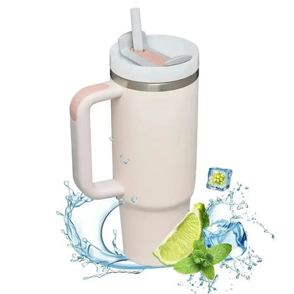 40 oz Drink Tumbler with Handle!!!!
