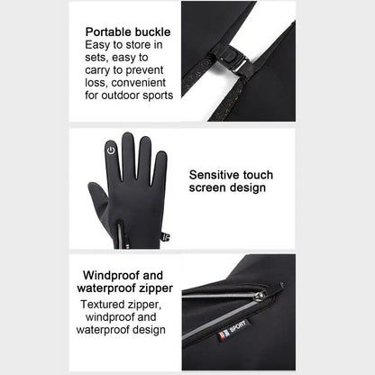 USB Rechargeable Heating Gloves Snowboard Gloves Touchscreen Winter Thermal Gloves Snow Mittens Snowboard Gloves For Ski Riding