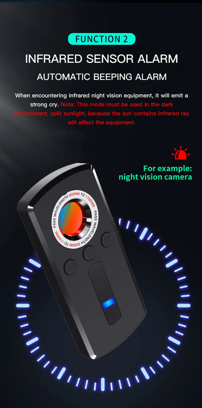 *Hidden Camera Detector Anti Spy Camera  30.00