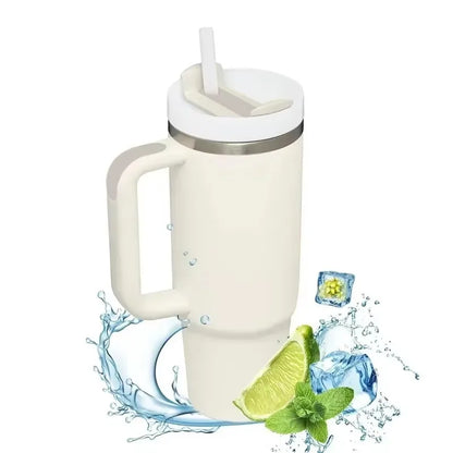 40 oz Drink Tumbler with Handle!!!! Light Blue 8