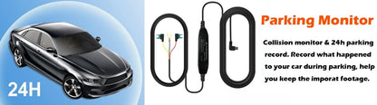 **KQQ 2K Dash Cam Front and Rear Camera   80.00