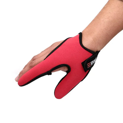 Fishing Gloves 2 Fingers Protector Breathable Anti-Slip